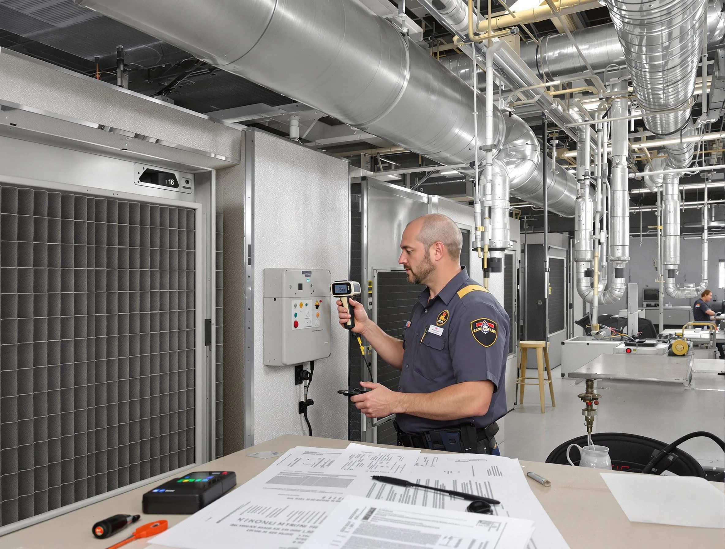 Professional filter system inspection by Alabaster Air Duct Cleaning in Alabaster