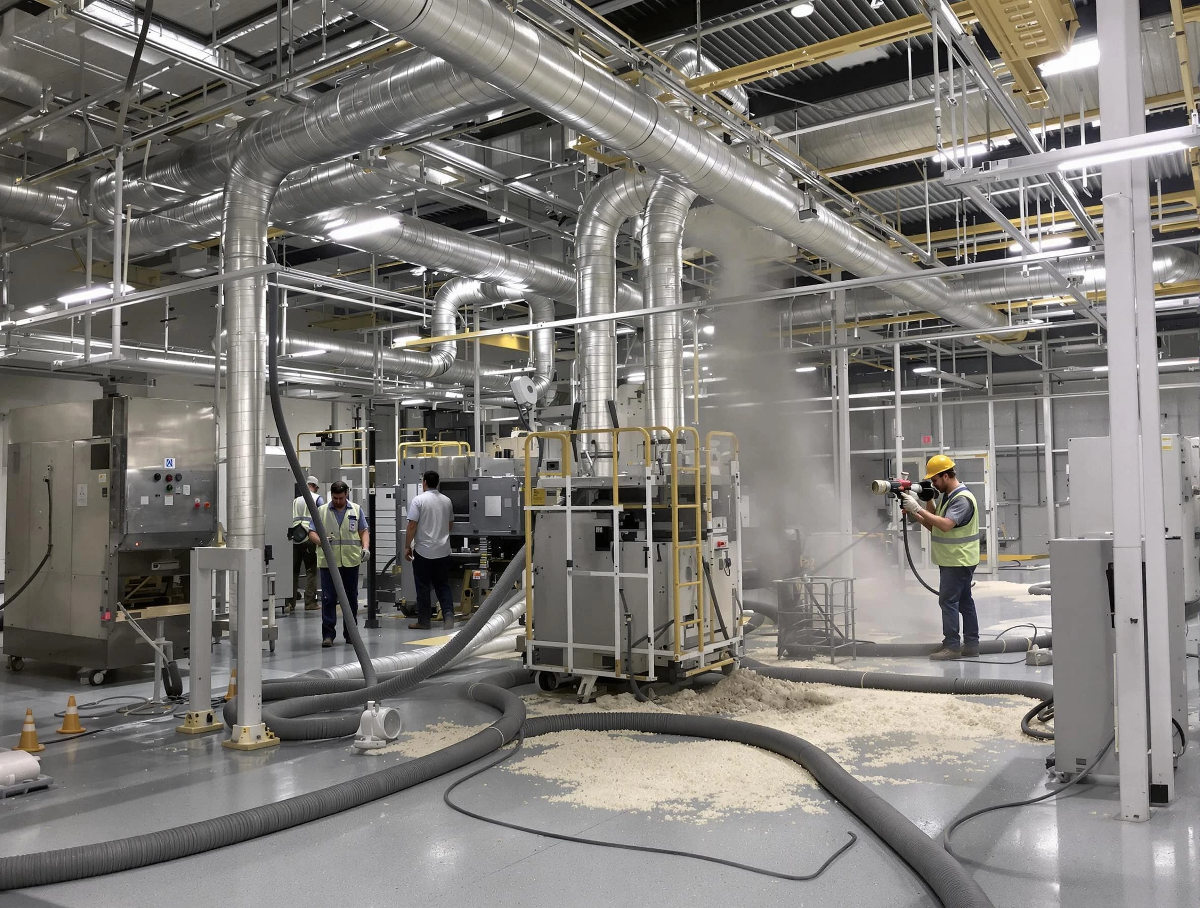 Heavy-duty industrial duct cleaning by Alabaster Air Duct Cleaning in Alabaster