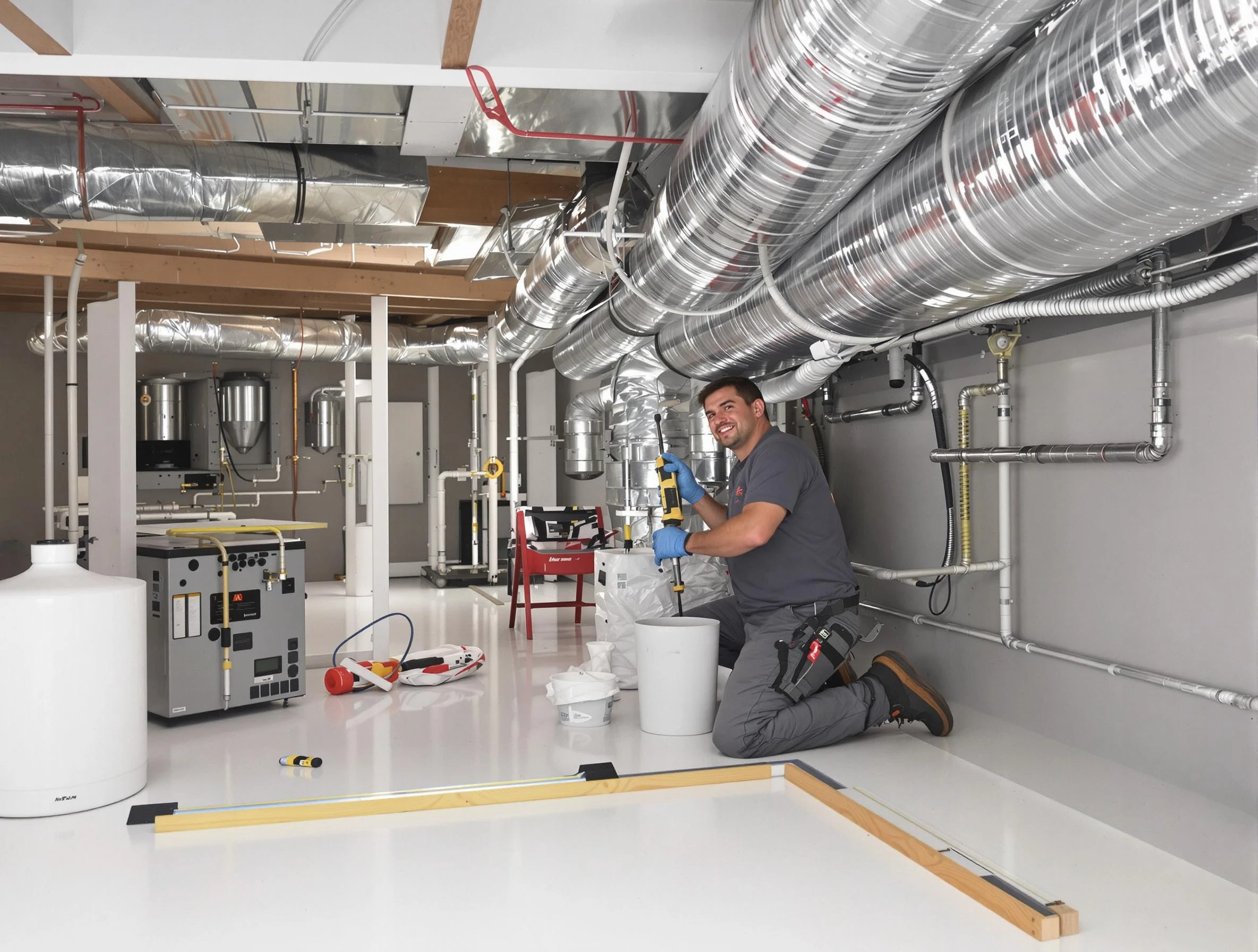 Professional duct sealing service by Alabaster Air Duct Cleaning in Alabaster