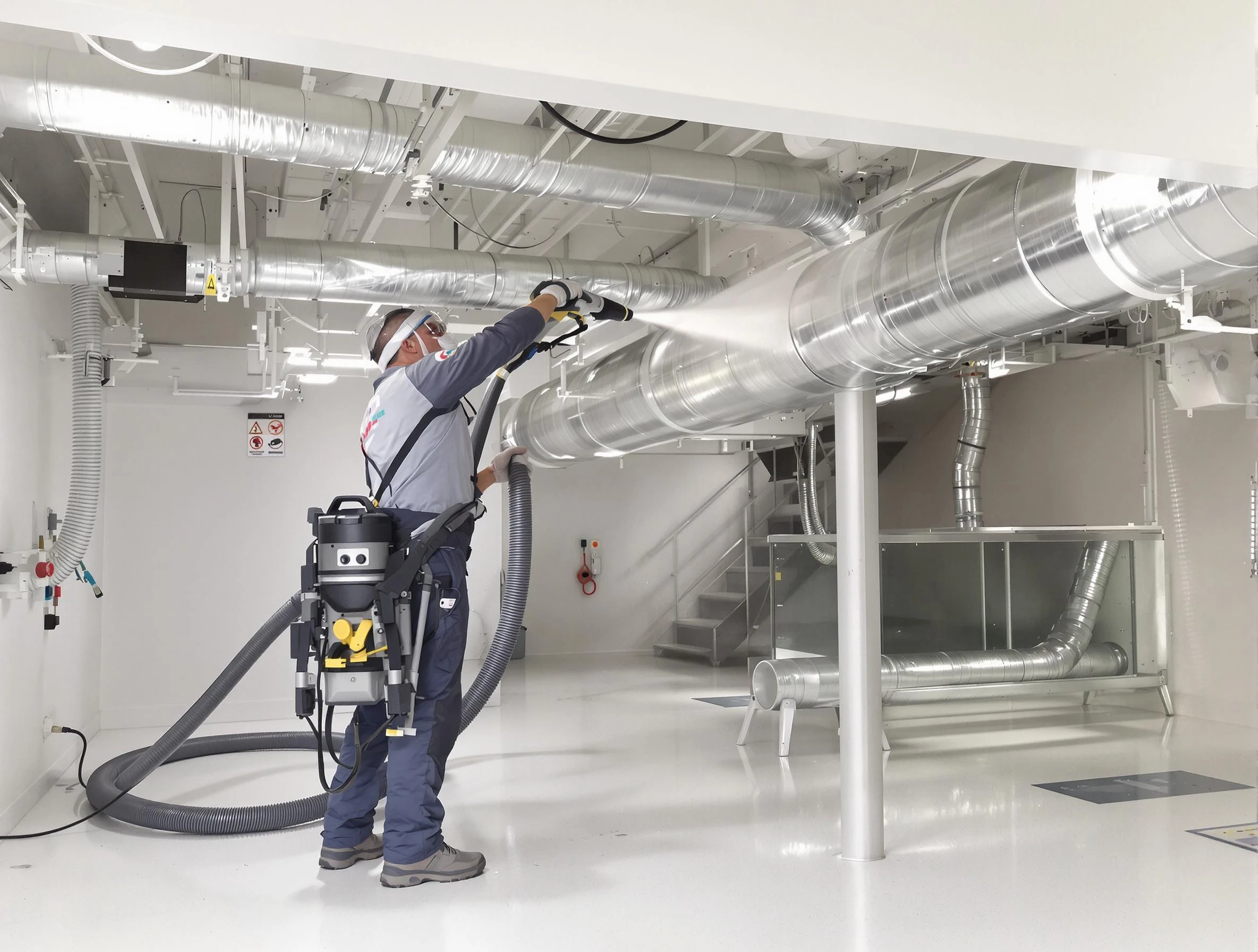 Professional central duct cleaning by Alabaster Air Duct Cleaning in Alabaster