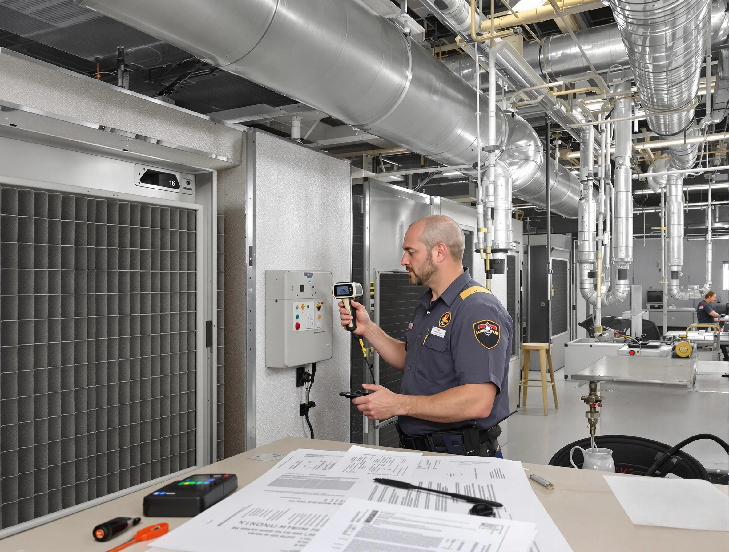 Professional filter system inspection by Alabaster Air Duct Cleaning in Alabaster