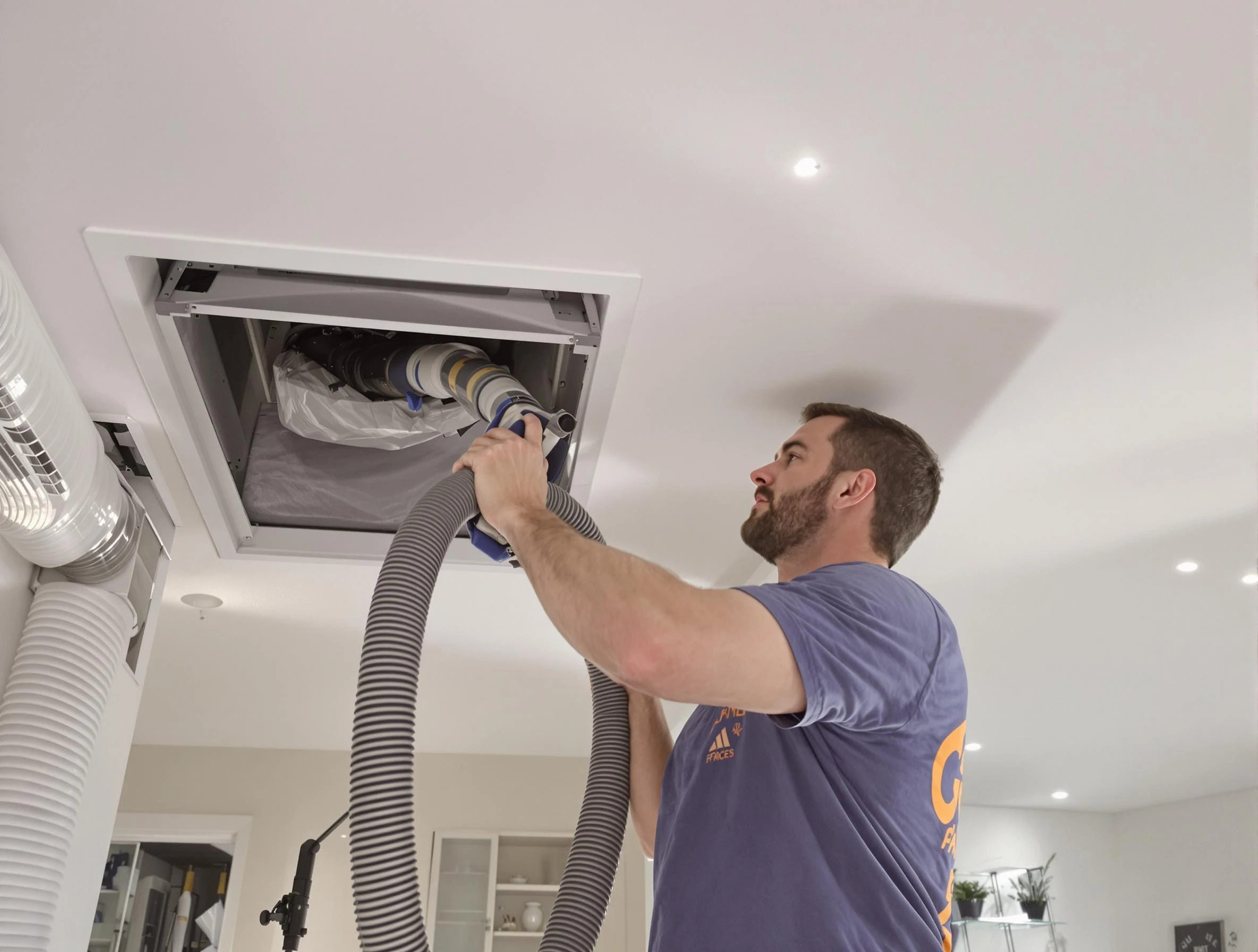 Precision indoor duct cleaning by Alabaster Air Duct Cleaning in Alabaster